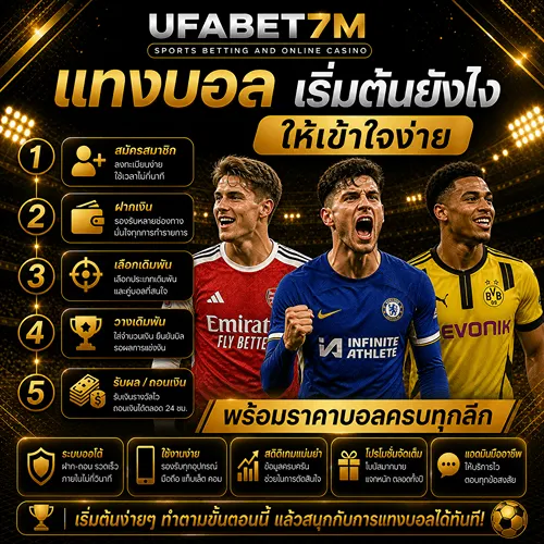 แทงบอล คืออะไร เริ่มต้นยังไงให้เข้าใจง่าย
